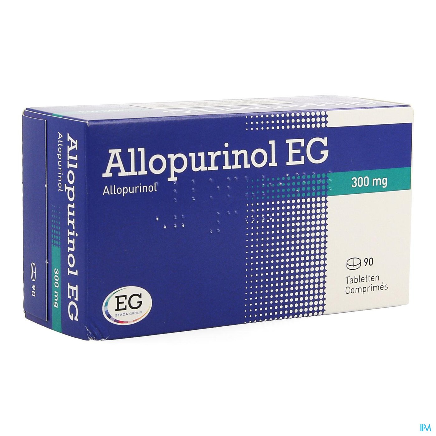 Allopurinol EG      Tabl 90 X 300Mg packshot
