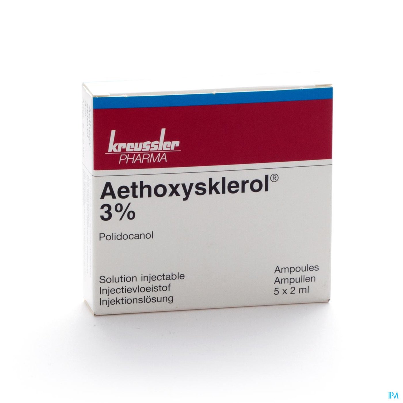 Aethoxysklerol Amp. 5 X 2ml 3 % packshot