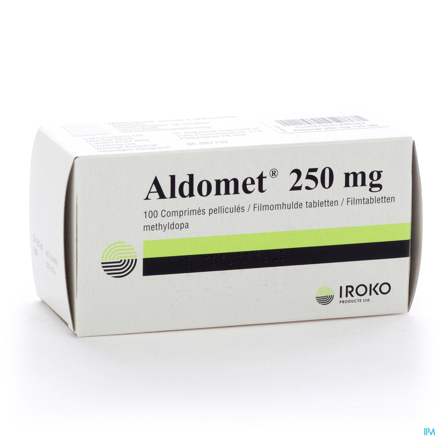 Aldomet Comp 100 X 250mg packshot