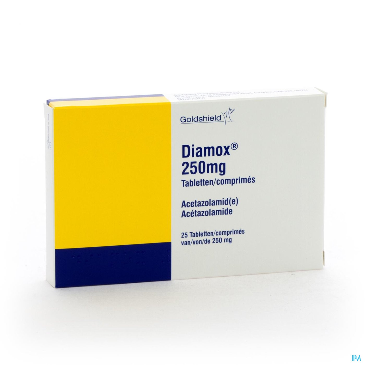 Diamox Comp 25x250mg packshot