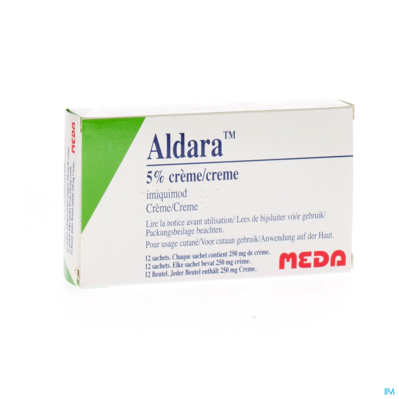 Aldara Cr Sach 12 X 12,5mg/dose packshot
