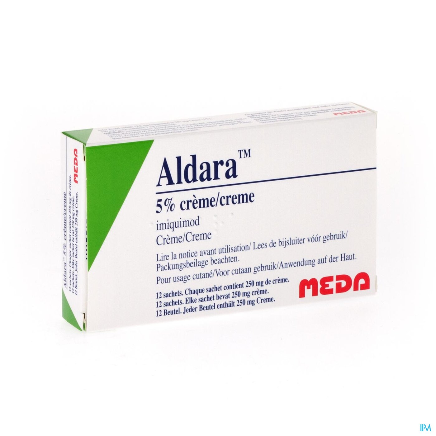 Aldara Cr Sach 12 X 12,5mg/dose packshot