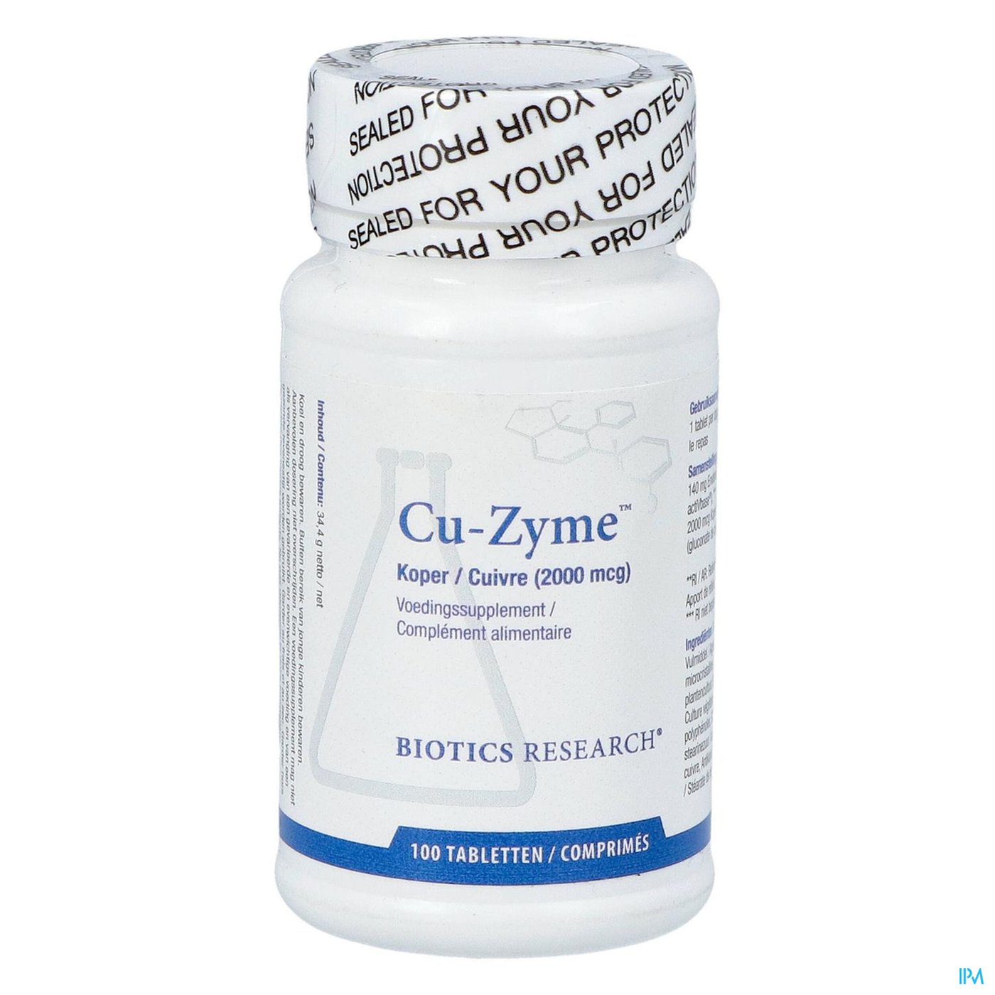 Cu Zyme Biotics Comp 100x2mg packshot