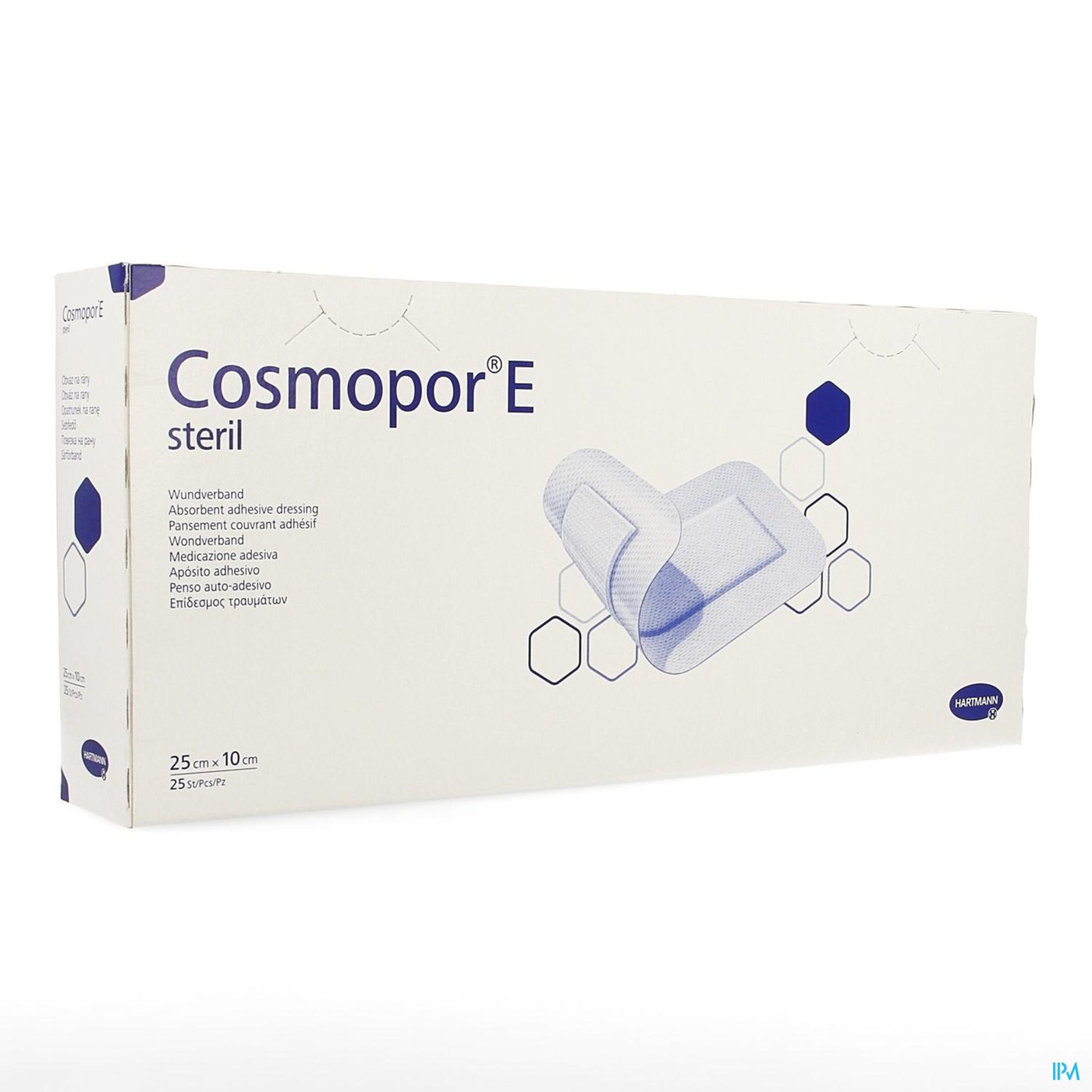 Cosmopor E Latexfree 25x10cm 25 P/s packshot