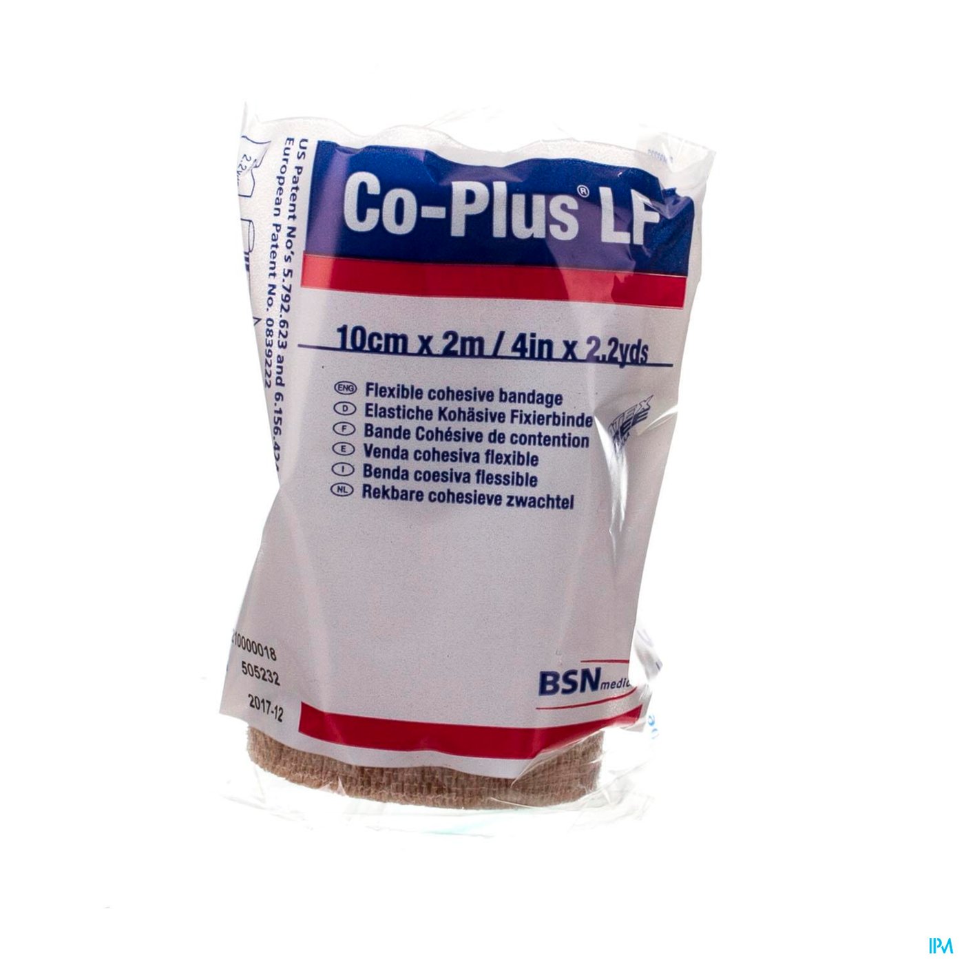 Coplus Bande Coh.z/latex 10,0cmx2,0m Huid 7210018 packshot