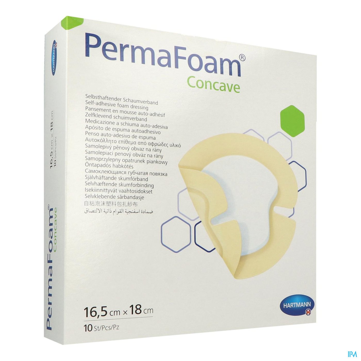 Permafoam Concave 16,5x18cm 10 4094297