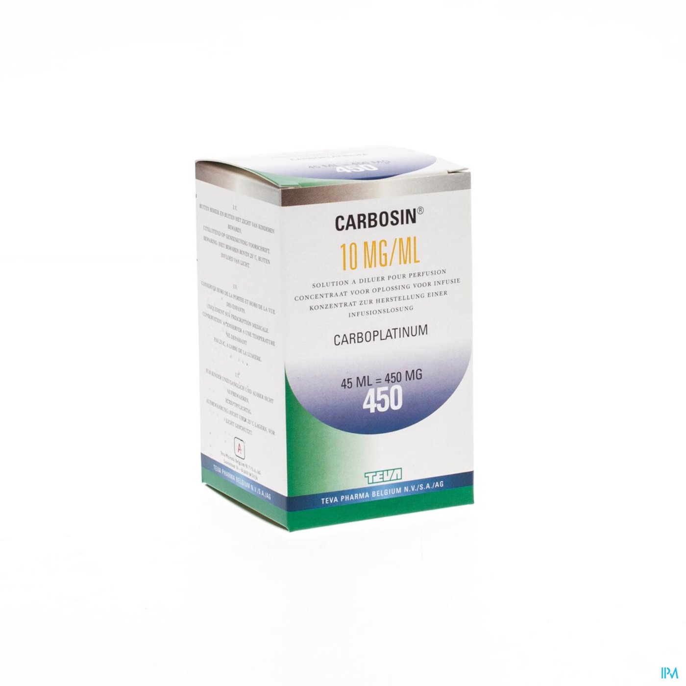 Carbosin 450mg Vial Iv 45ml 10mg/ml