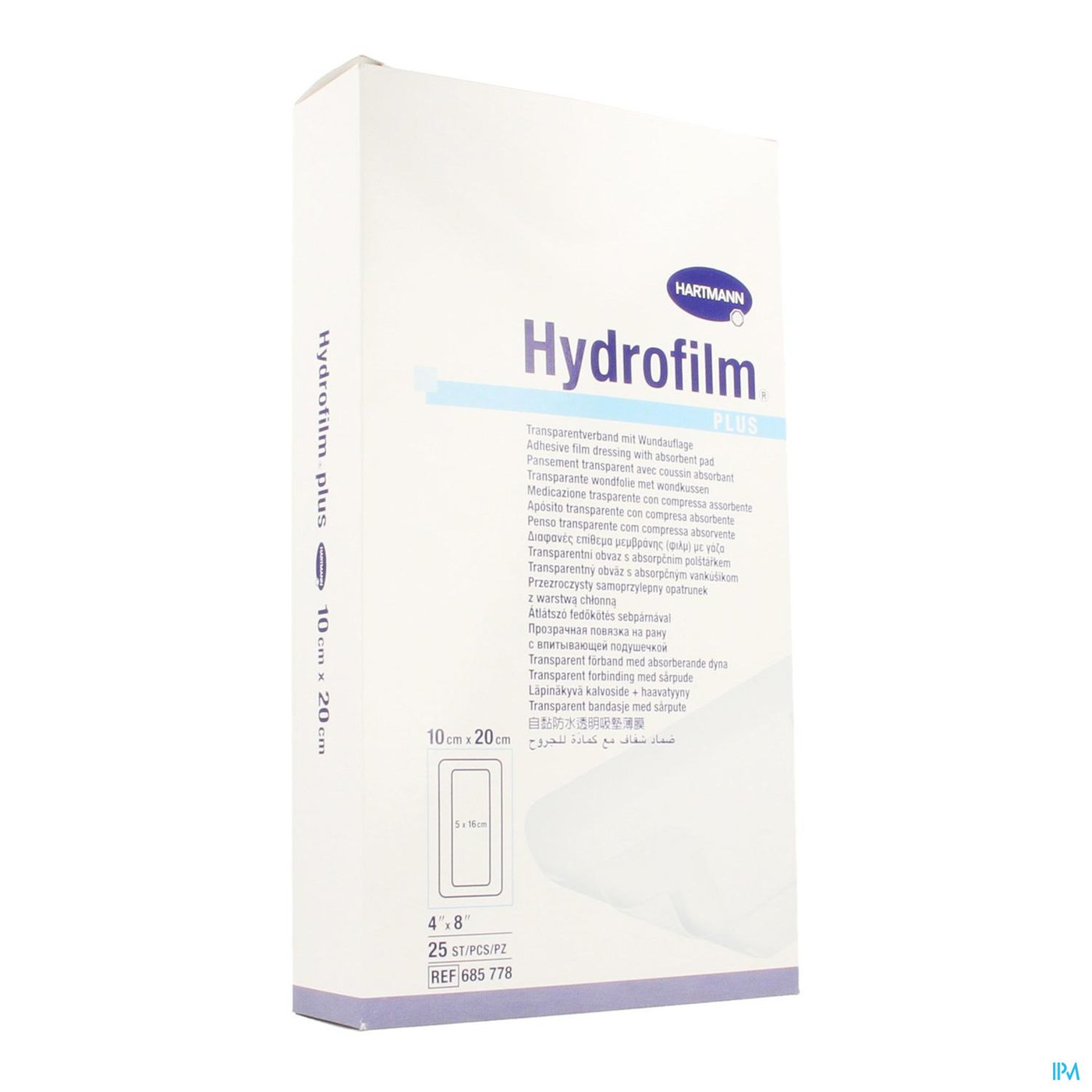 Hydrofilm Plus 10x20cm 25 P/s