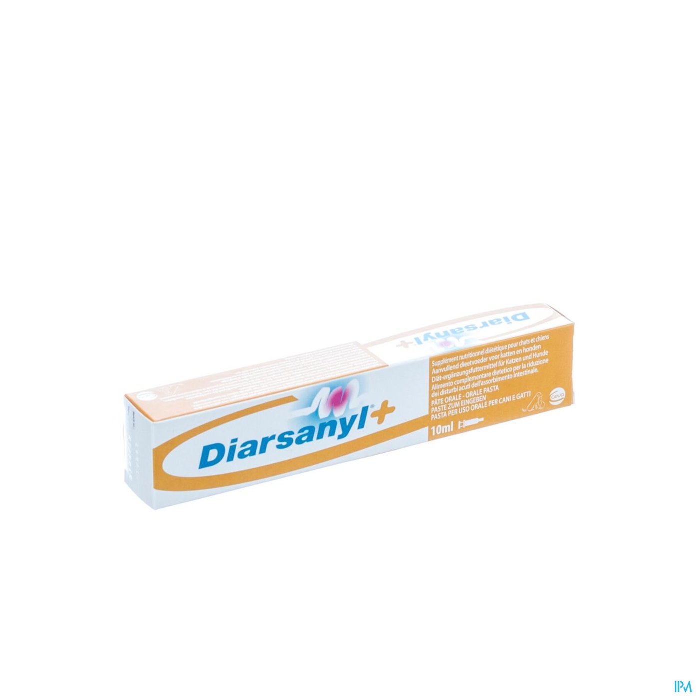 Diarsanyl+ Pasta Oraal Doseerspuit 10ml packshot
