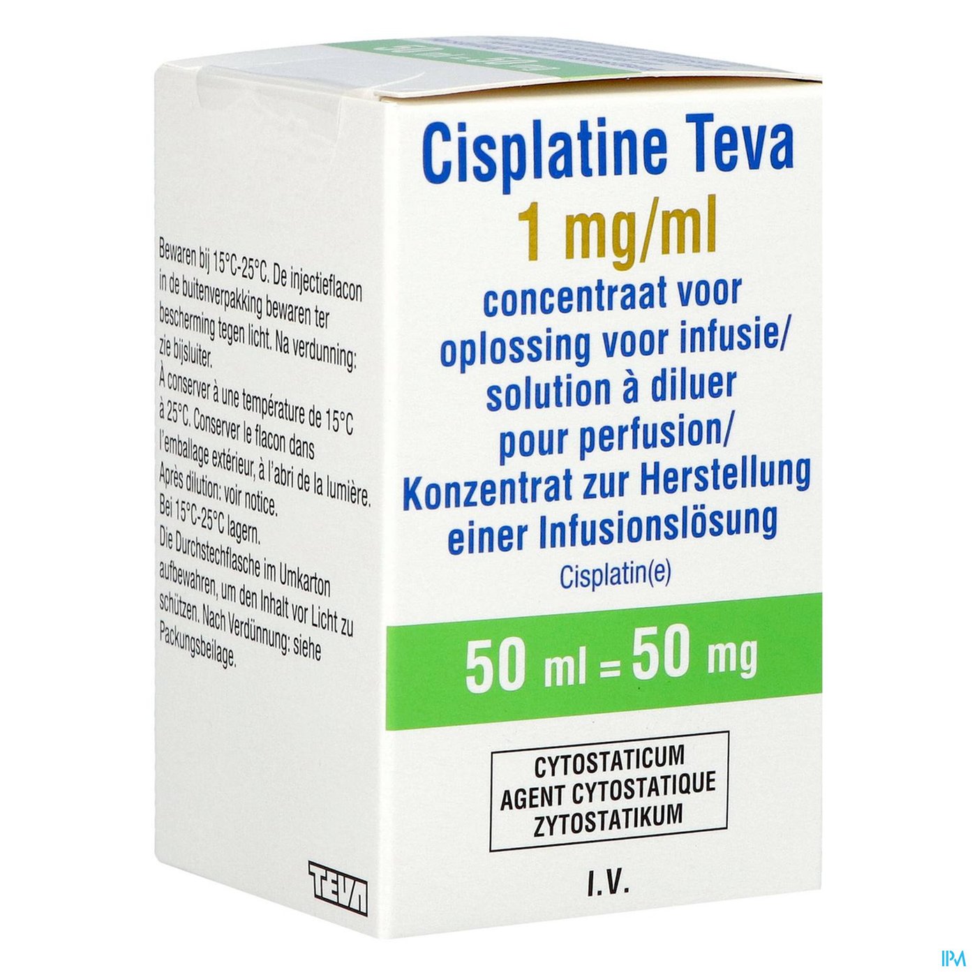 Cisplatine Oplos 50mg 50ml 1 Vial