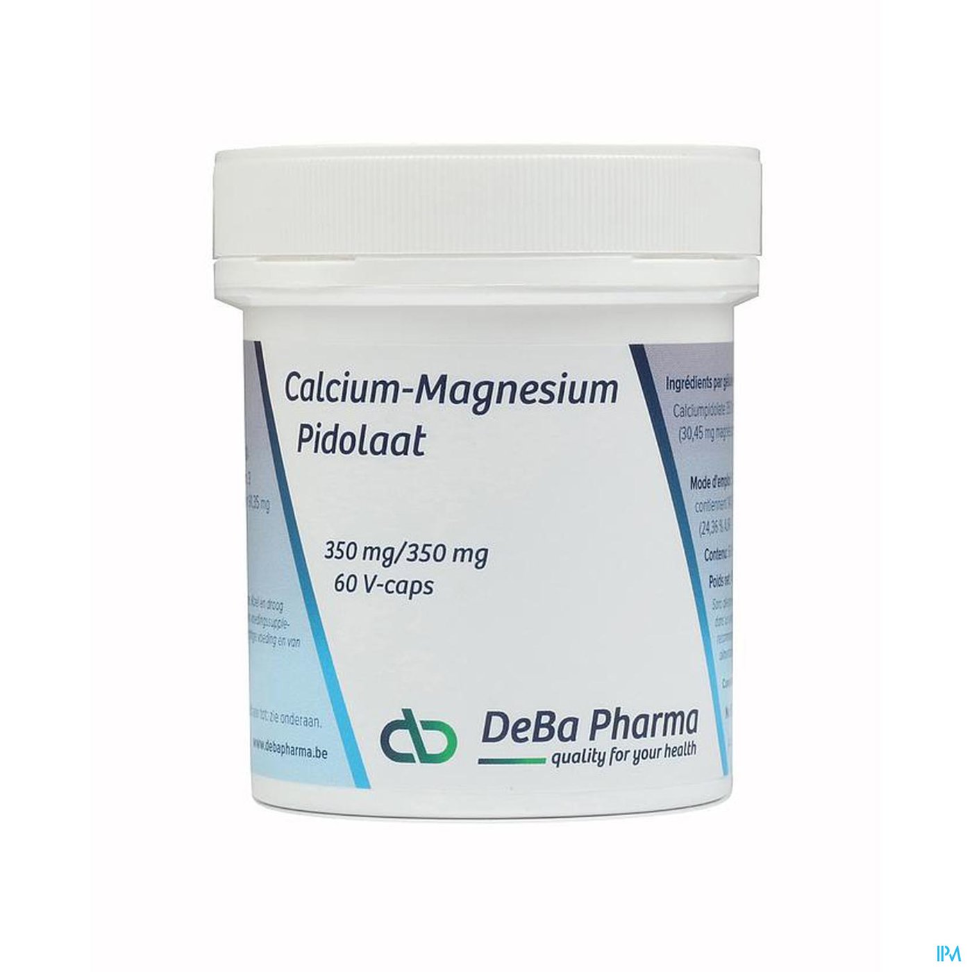Calcium Magnesium Pidolaat 350/350mg V-caps 60