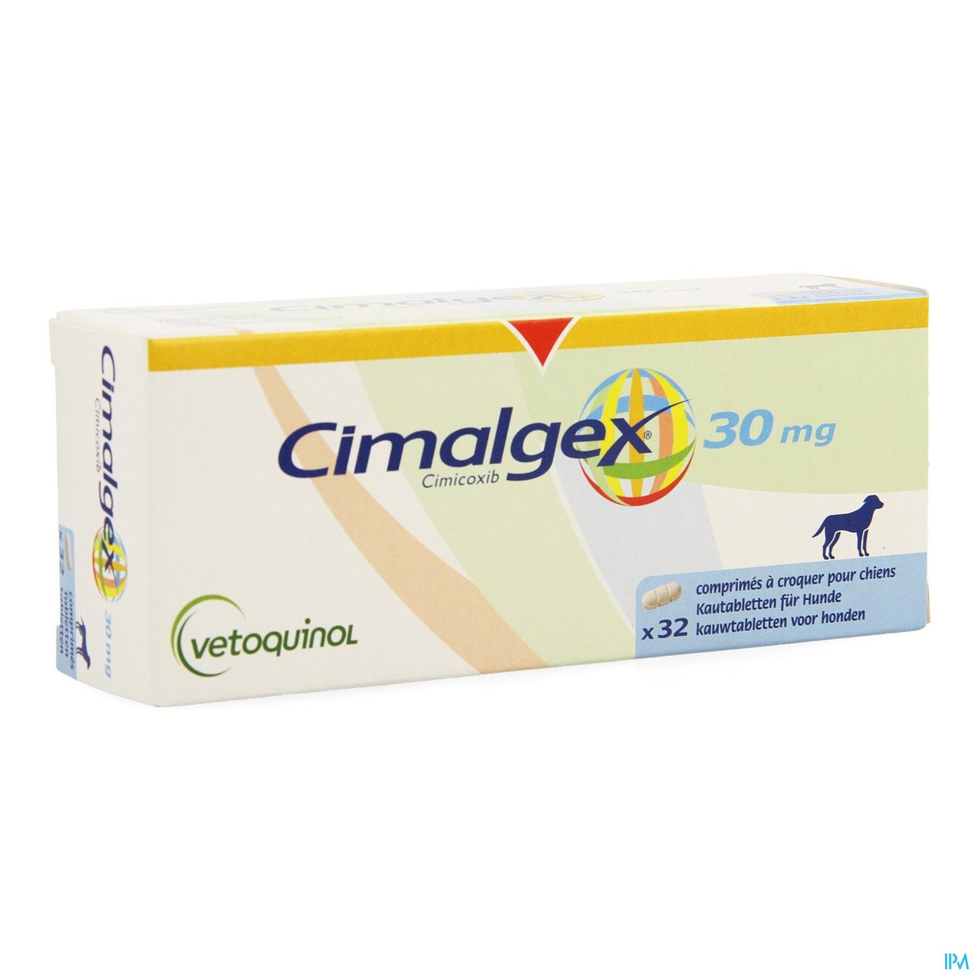 CIMALGEX 30 MG 32 KAUWTABLETTEN VETERINAIR packshot