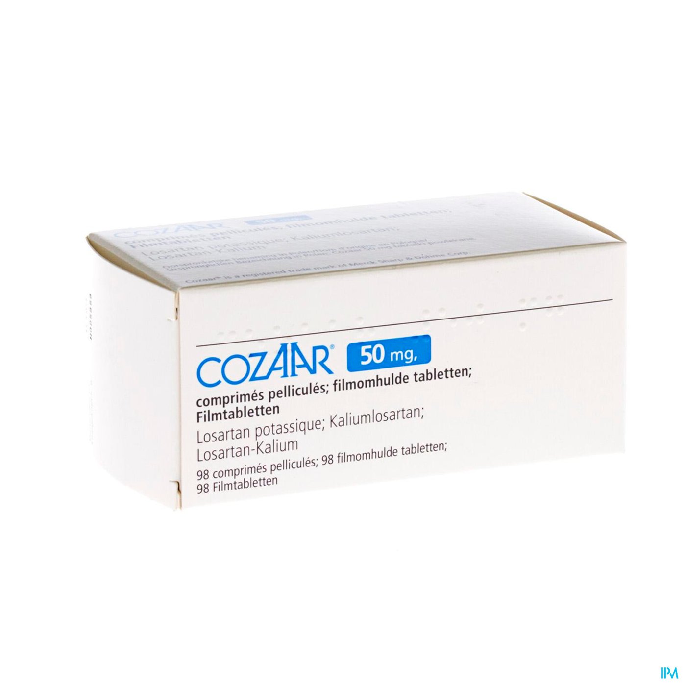 Cozaar Pi Pharma Comp 98 X 50mg Pip packshot