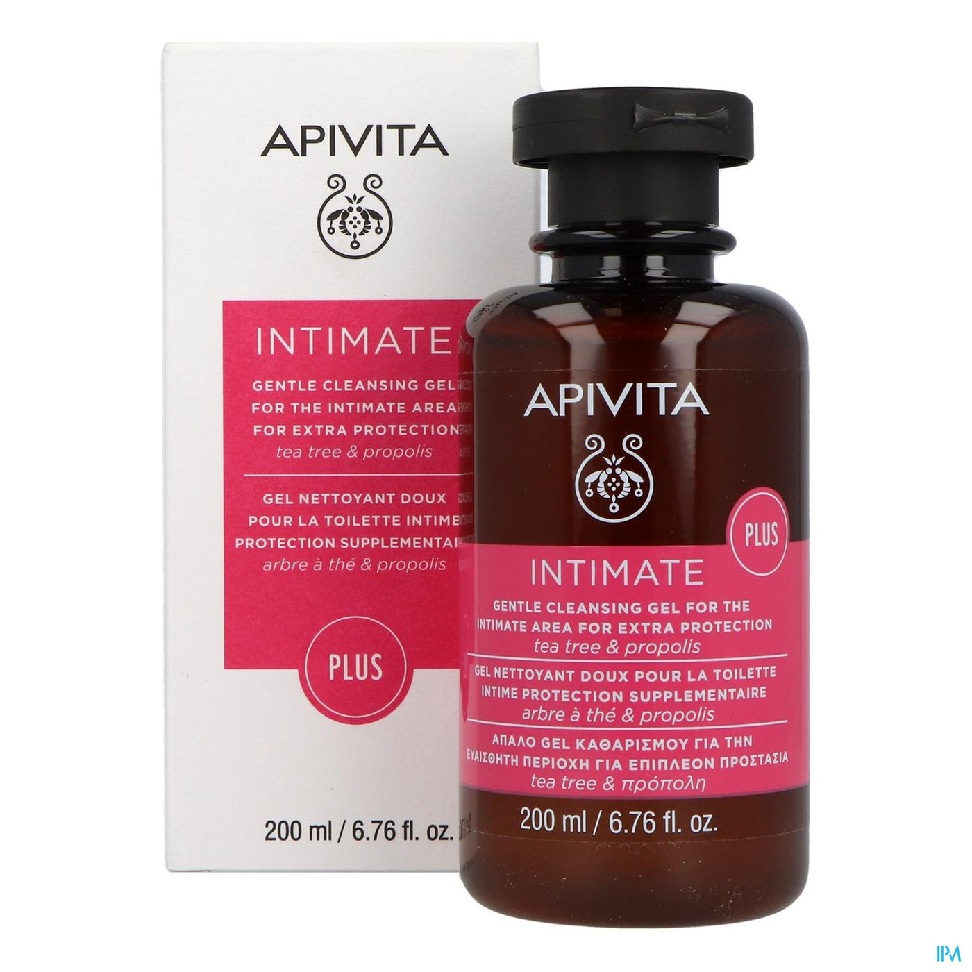 Apivita Intimate Verzorg.zachte Gel Ult.besch200ml productshot