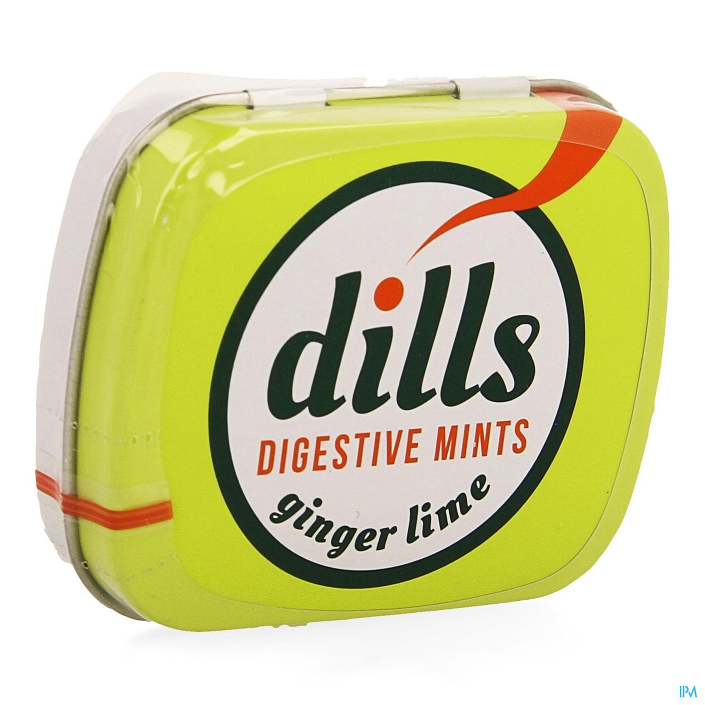 Dills Ginger & Lime Mints Z/suiker 15g packshot