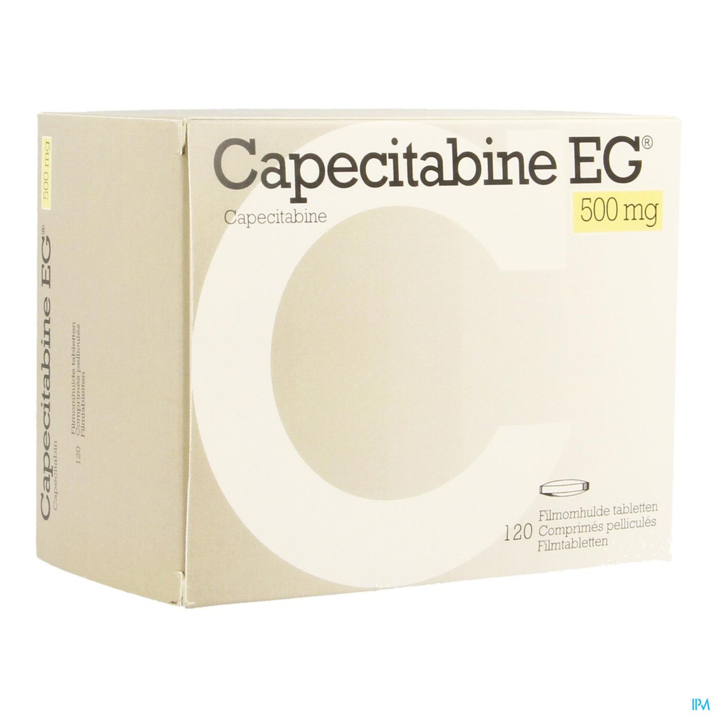 Capecitabine EG 500 Mg Filmomh Tabl 120