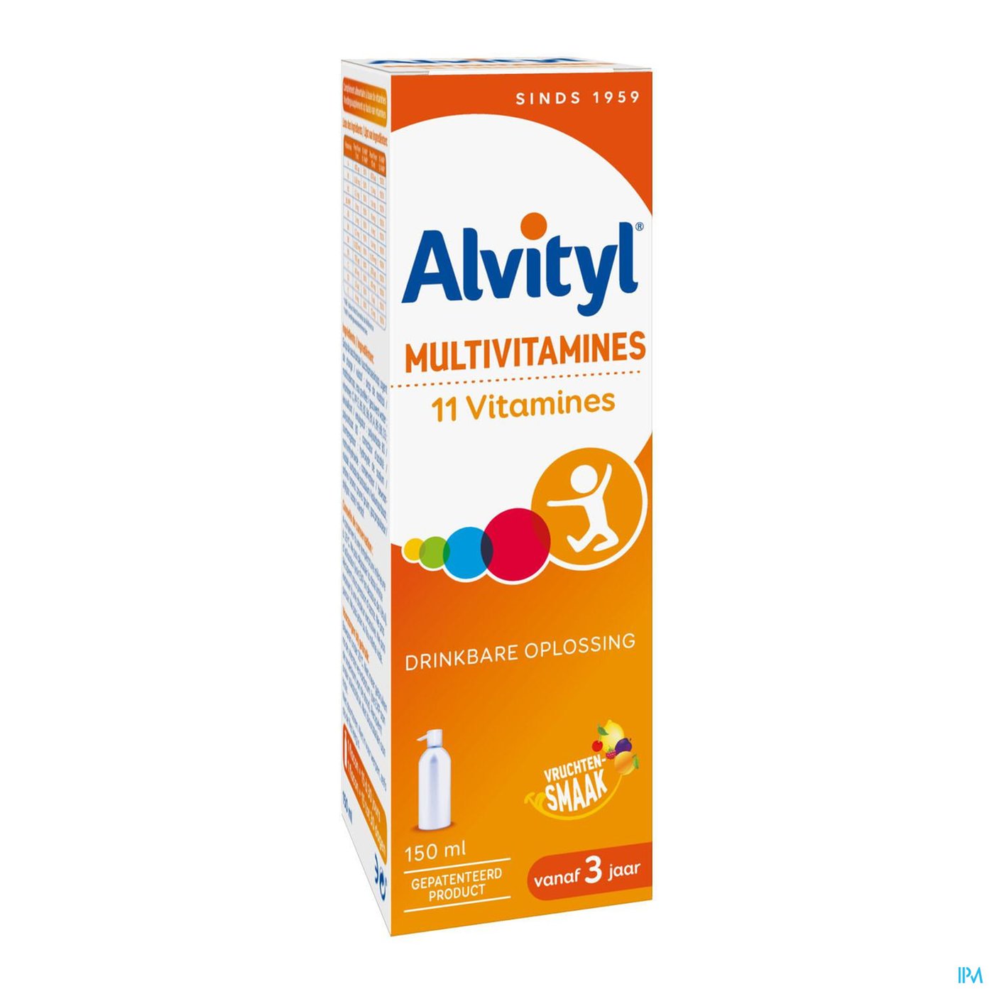 Alvityl Multivitaminen Drinkb.opl Fl 150ml packshot