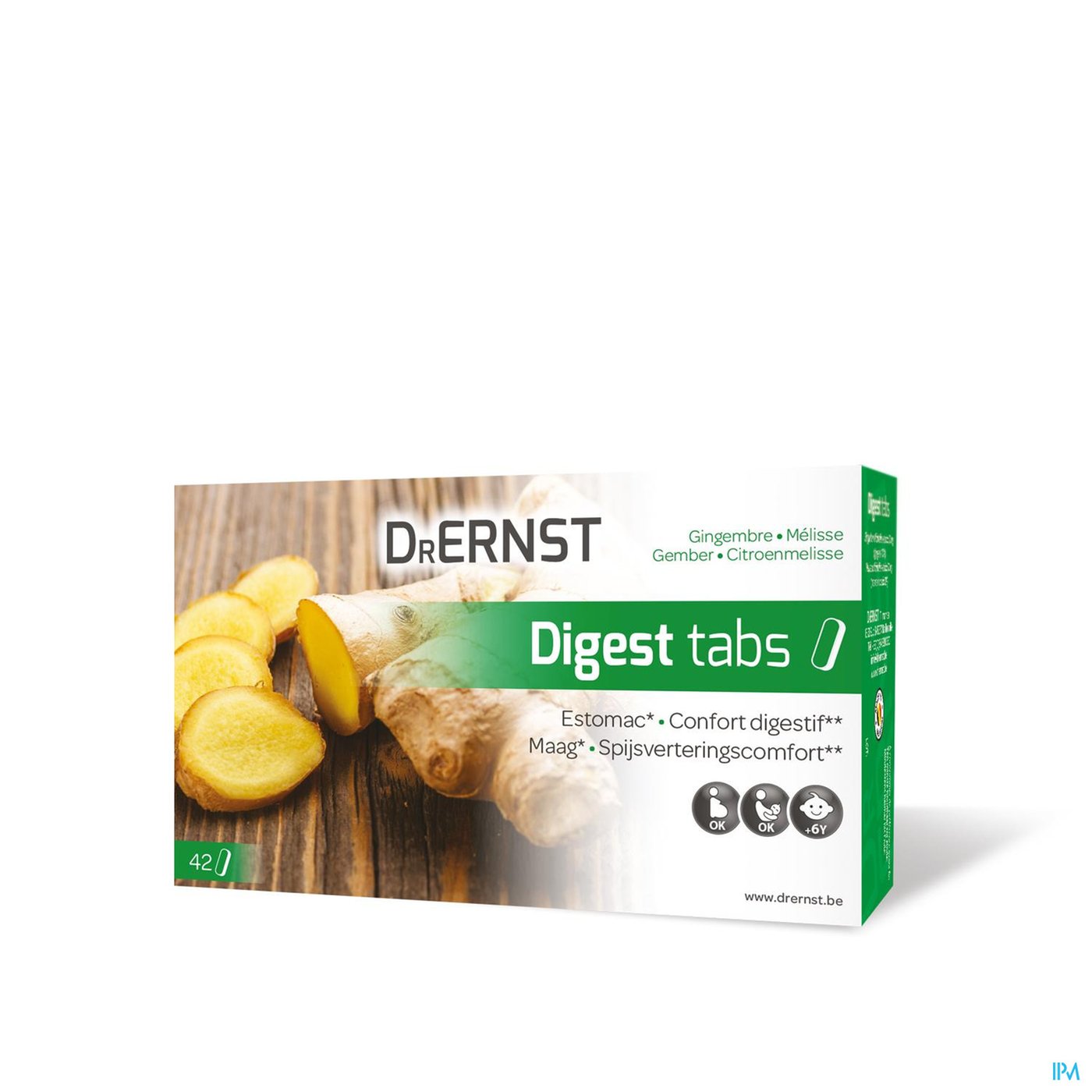 Dr Ernst Digest tabs 42 Tabl packshot