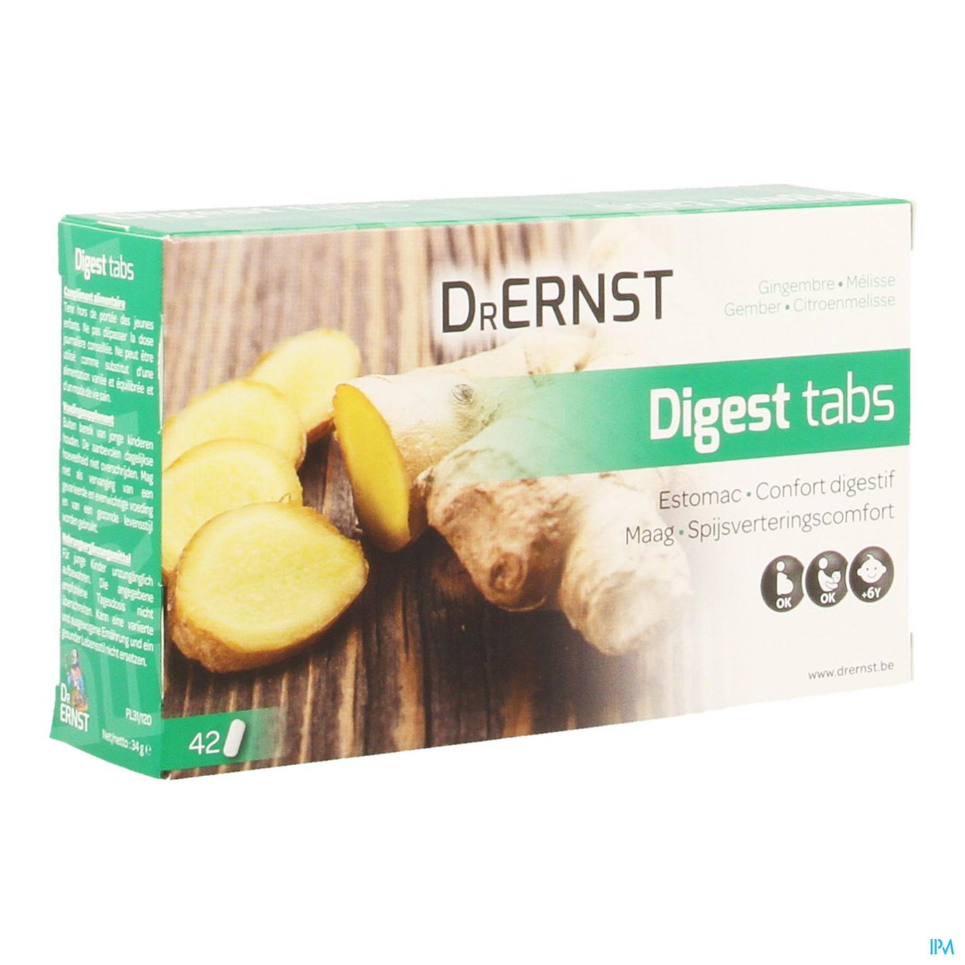 Dr Ernst Digest tabs 42 Tabl packshot