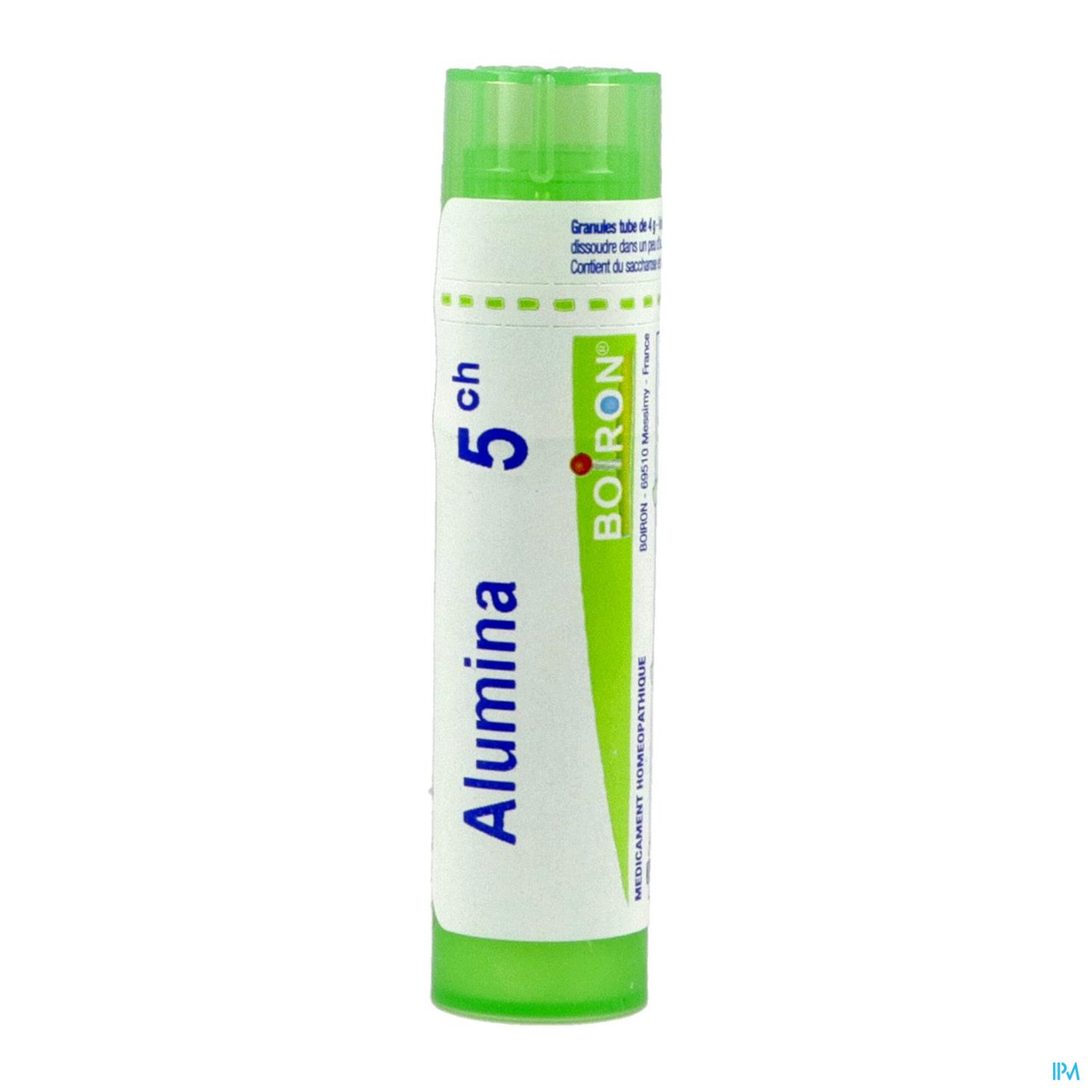 Alumina 5ch Gr 4g Boiron packshot