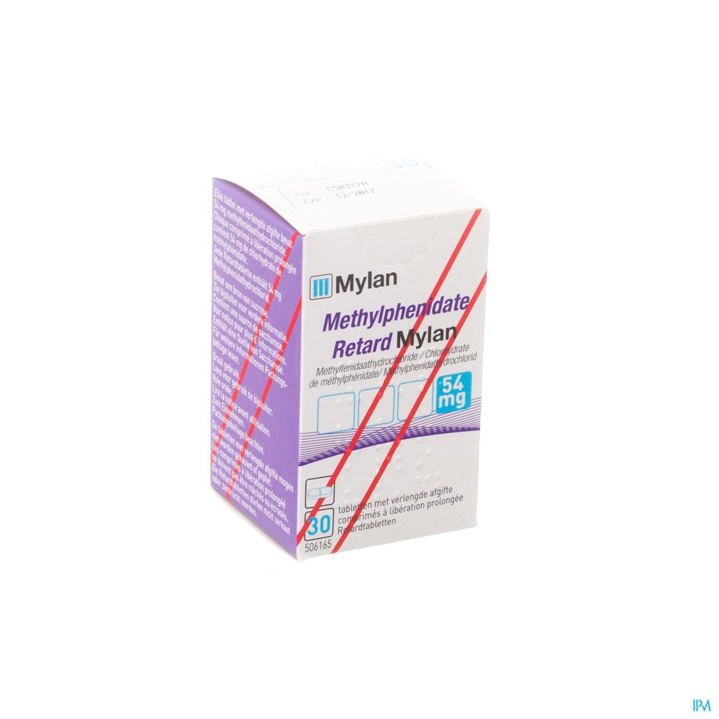 Methylphenidate Retard Mylan Verl.afg.tabl 30x54mg