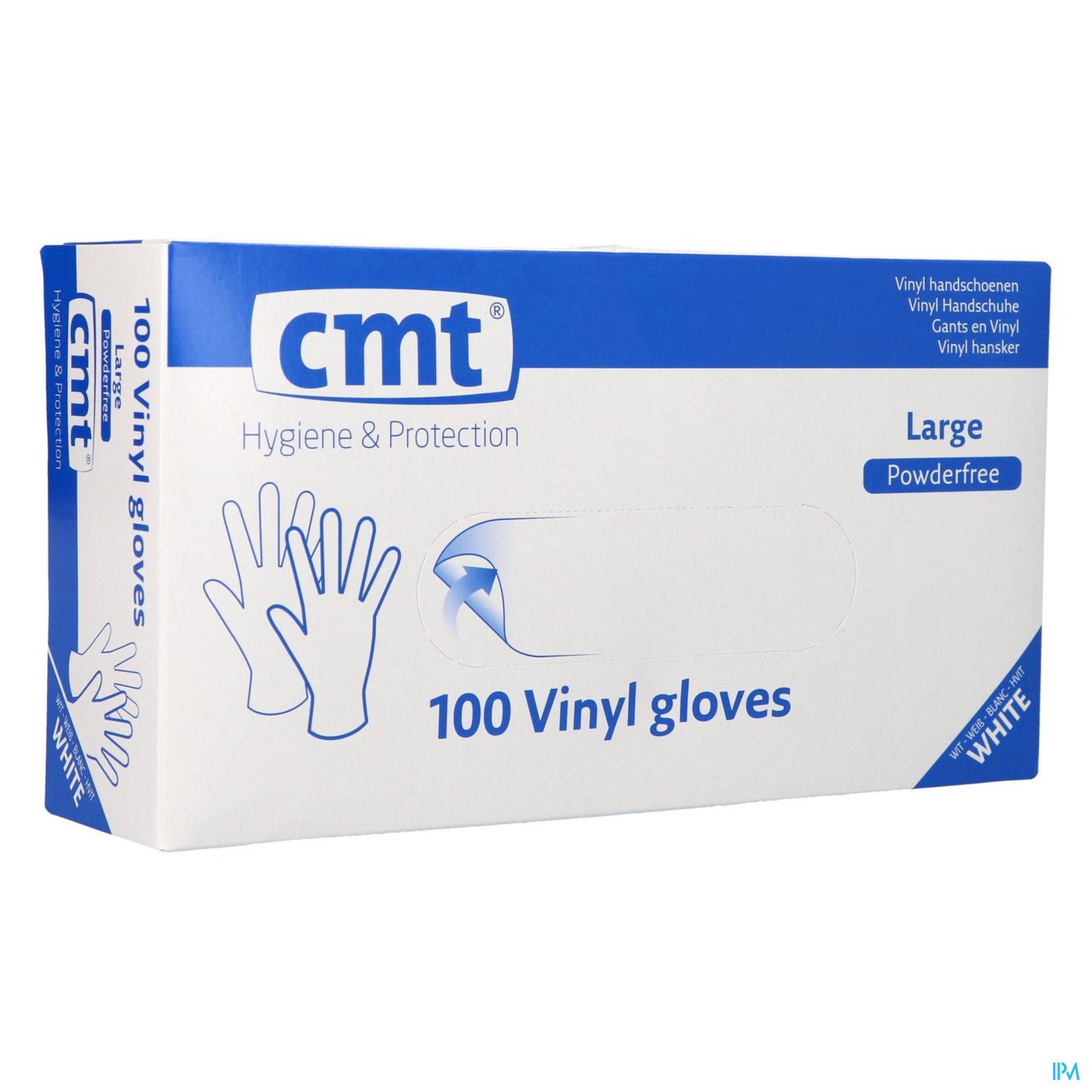 Cmt Handschoenen Vinyl Z/poeder l 100