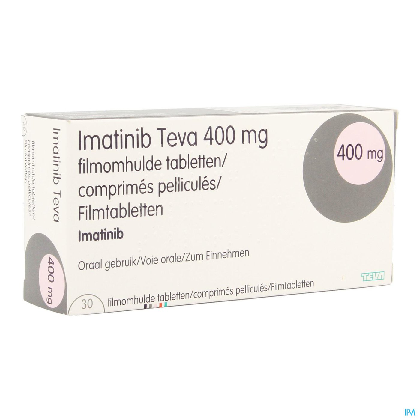 Imatinib Teva 400mg Filmomh Tabl 30 X 400mg