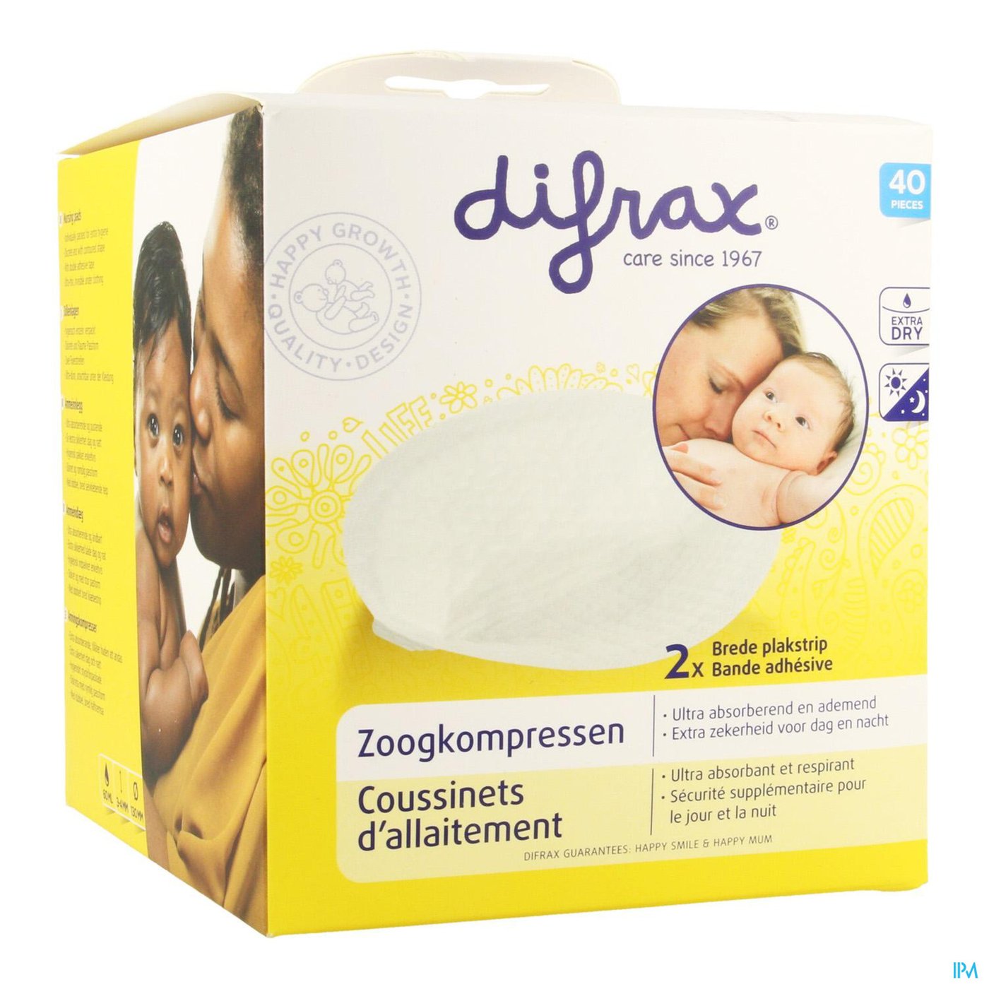 Difrax Zoogkompres 40 packshot