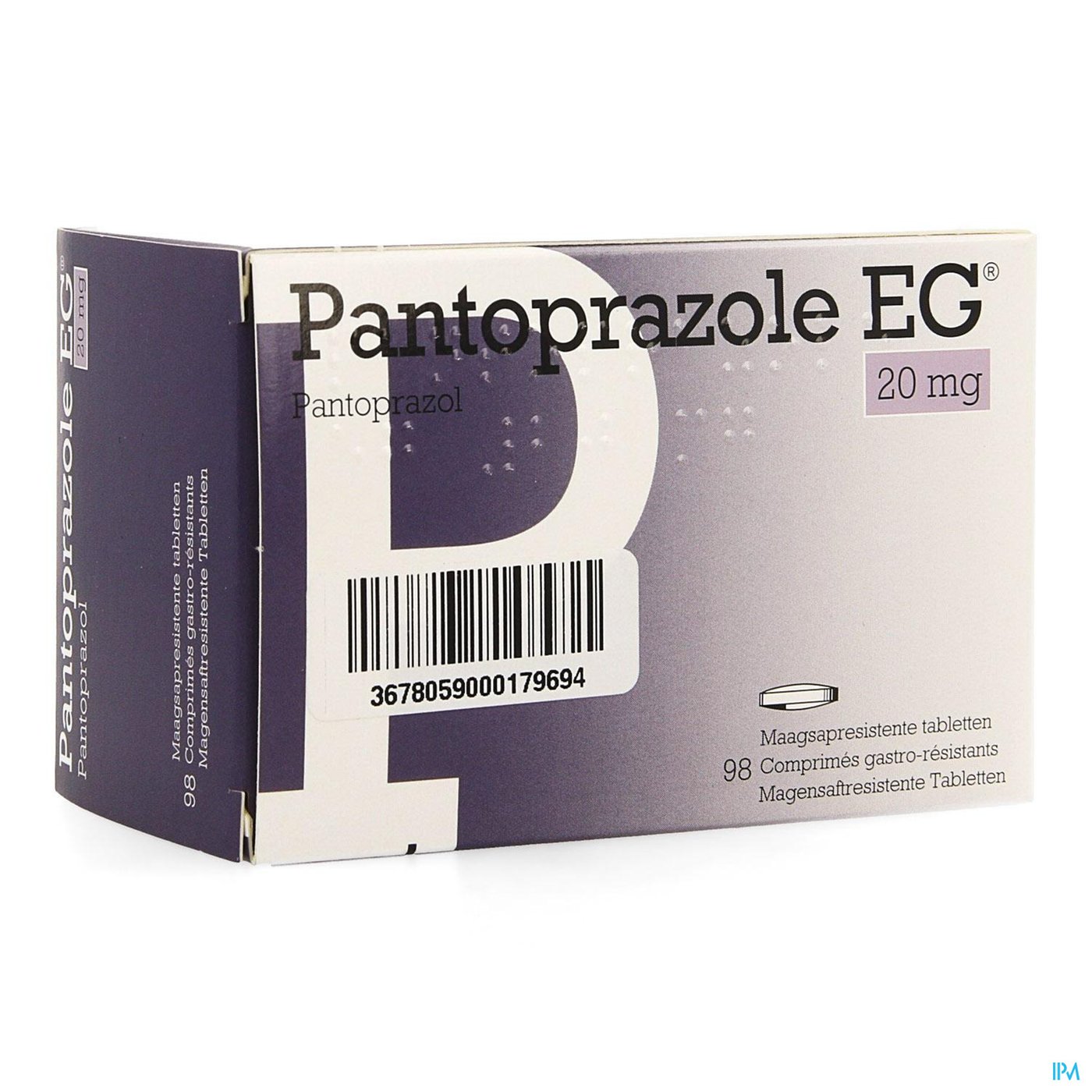 Pantoprazole Eg Pi Pharma 20mg Gast Tabl 98 Pip