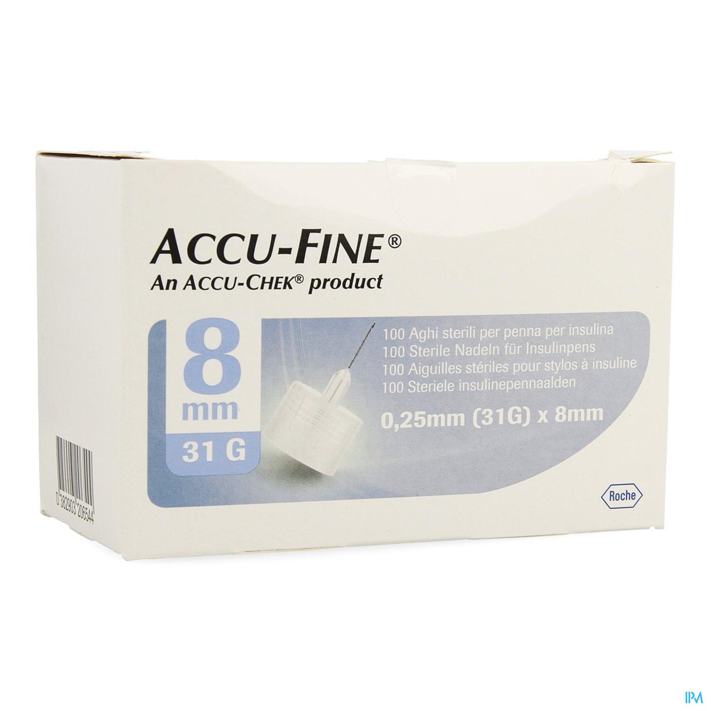 Accu Fine 31g 8mm 100 packshot