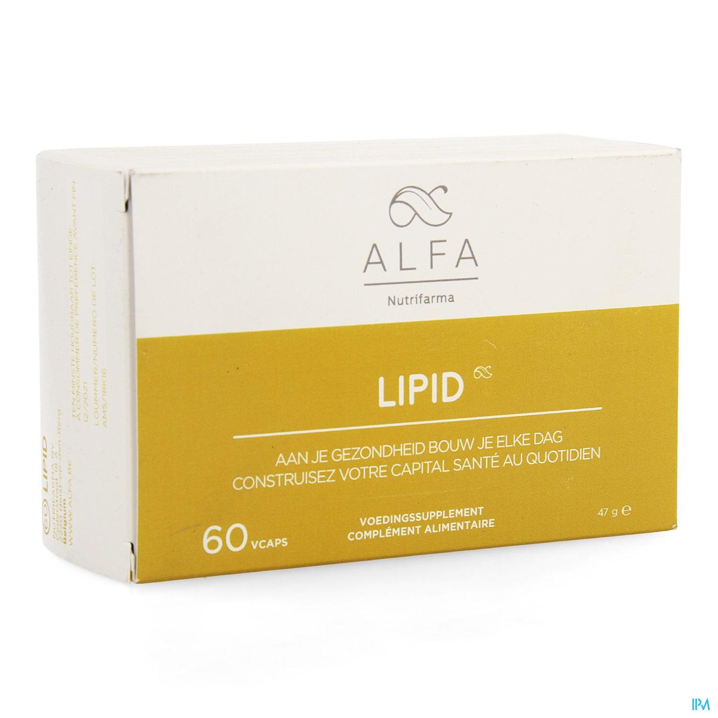 Alfa Lipid V-caps 60 packshot