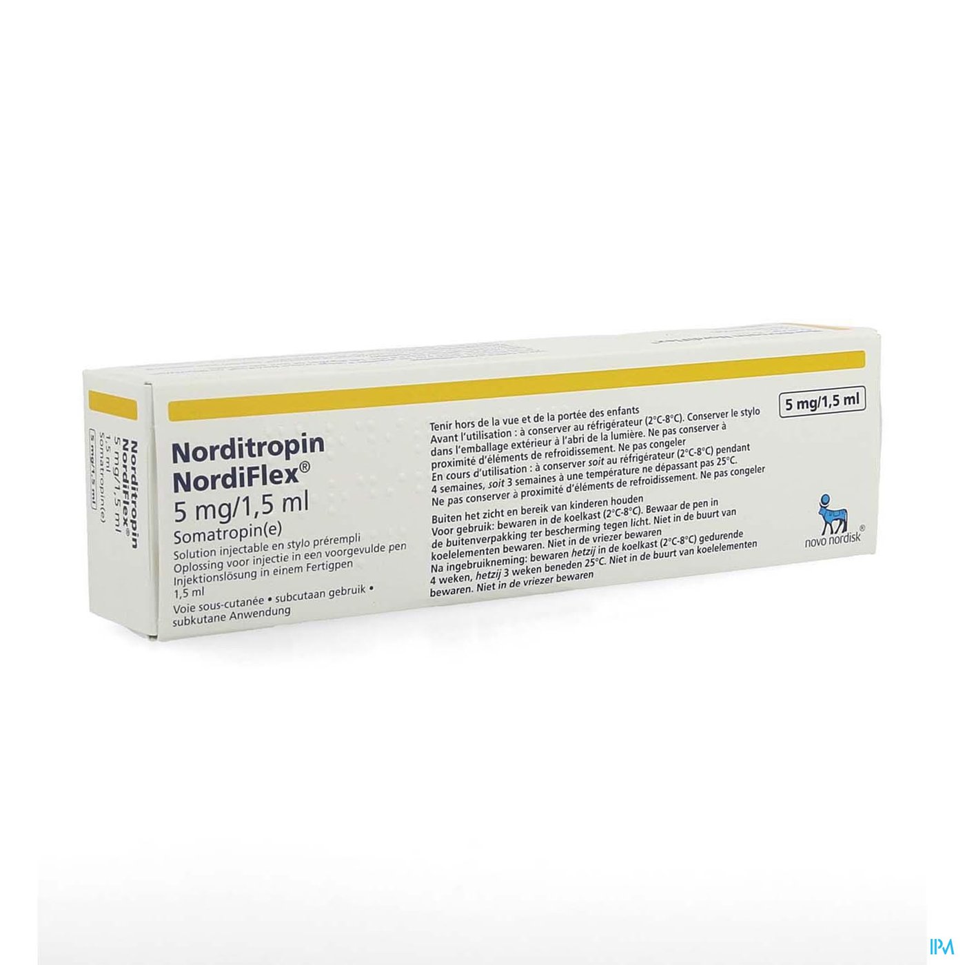 Norditropin Nordiflex 5mg/1,5ml Voorgev.pen 1