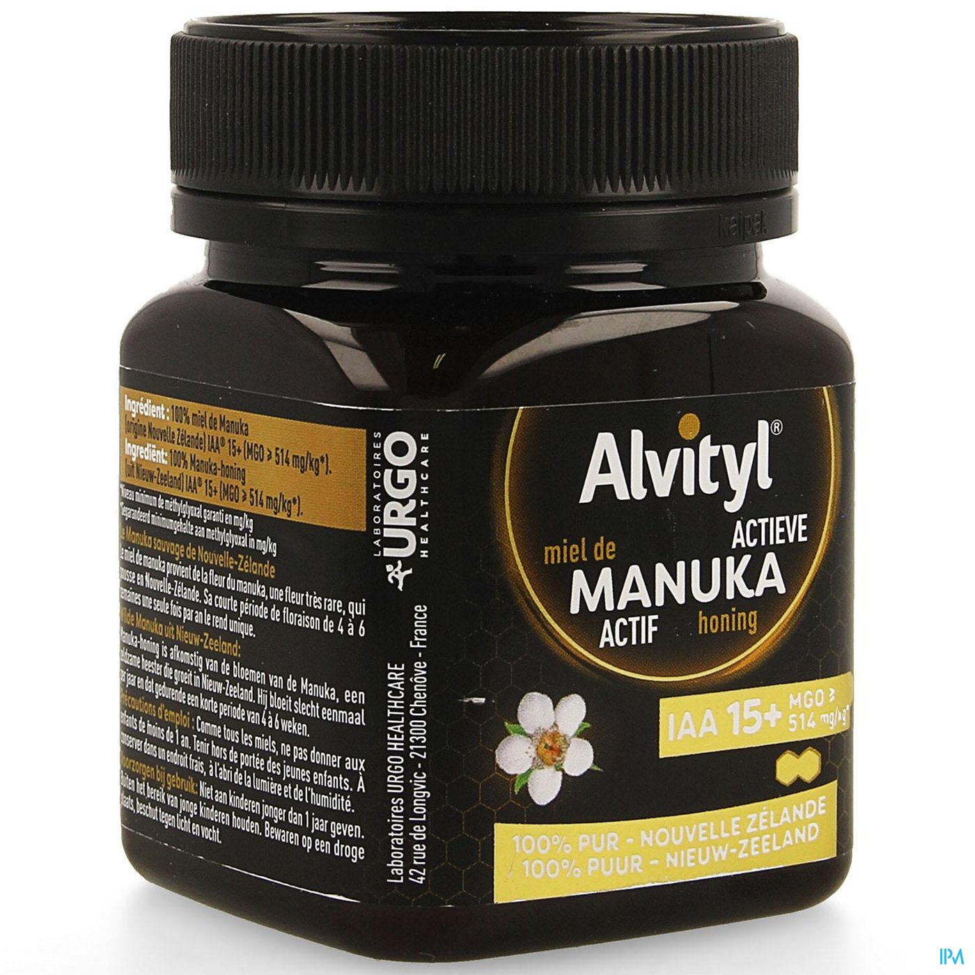 Alvityl Manuka Honey Iaa15+ 250g packshot