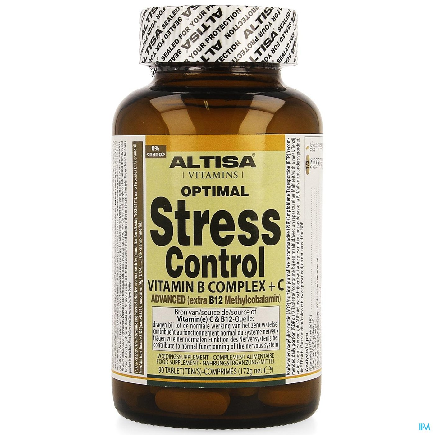 Altisa Optimal Stress Control B Cplx Pot Comp 90 packshot