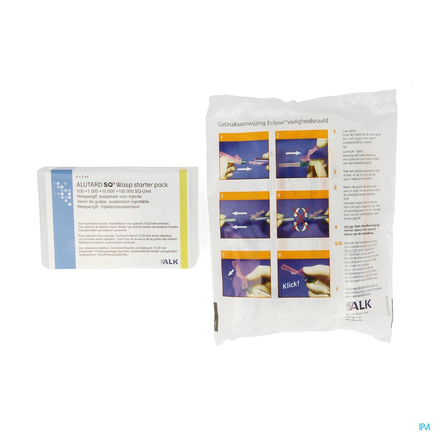 Alutard Sq Wasp Susp Inj Instel. 4x5ml