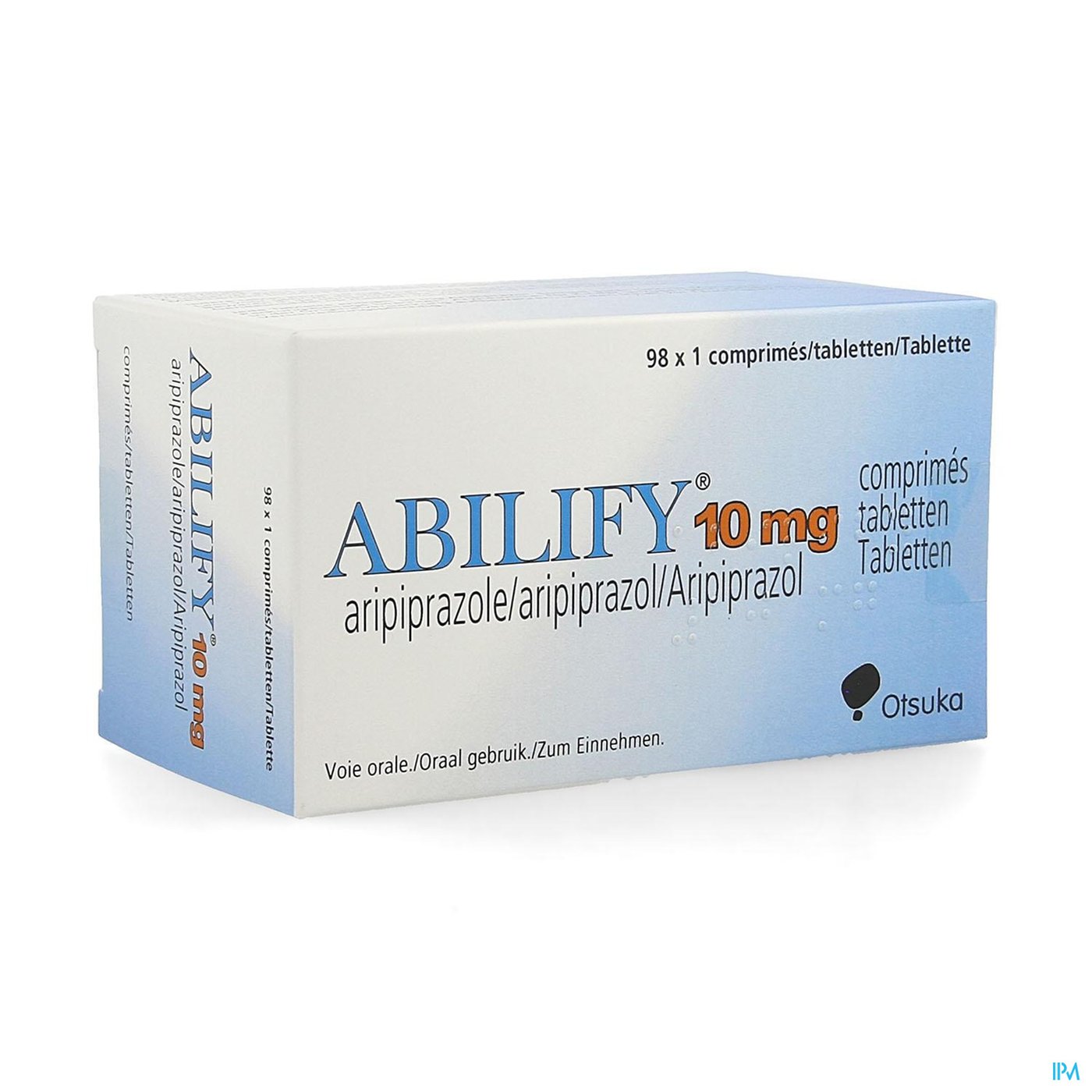 Abilify 10mg Orifarm Tabl 98x10mg packshot