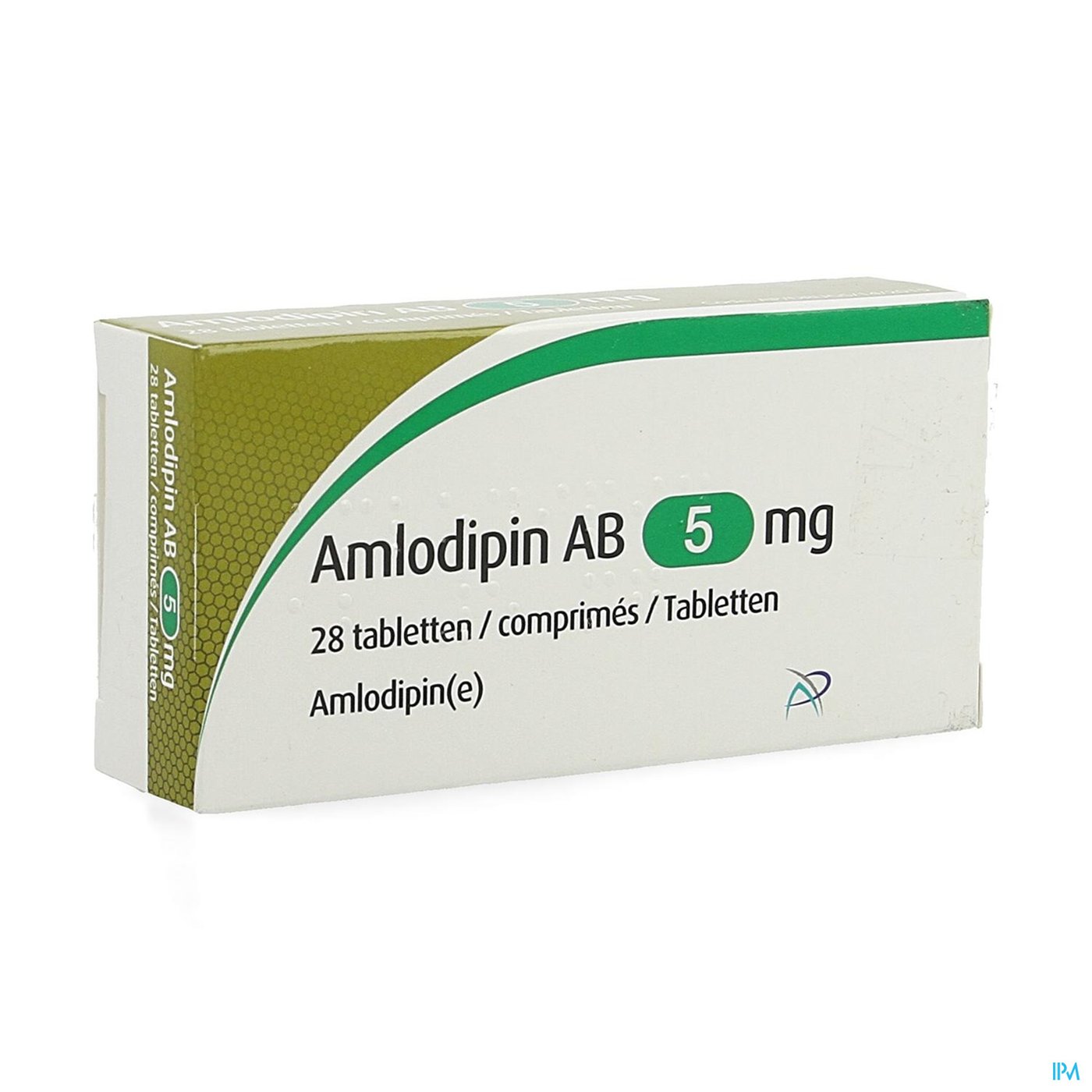 Amlodipin Ab 5mg Comp 28 packshot
