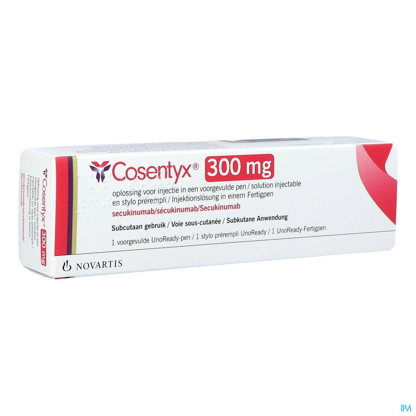 Cosentyx 300mg/2ml Opl Inj Voorgev.pen 1 150mg/ml packshot