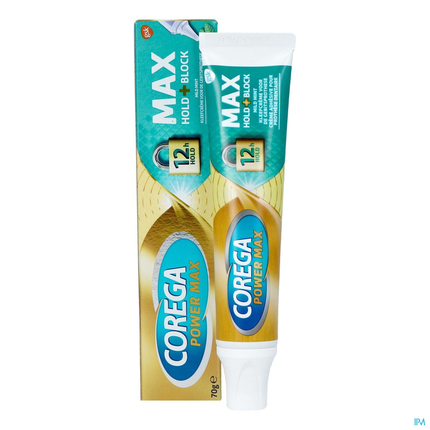 Corega Max Mint Tube 70g productshot